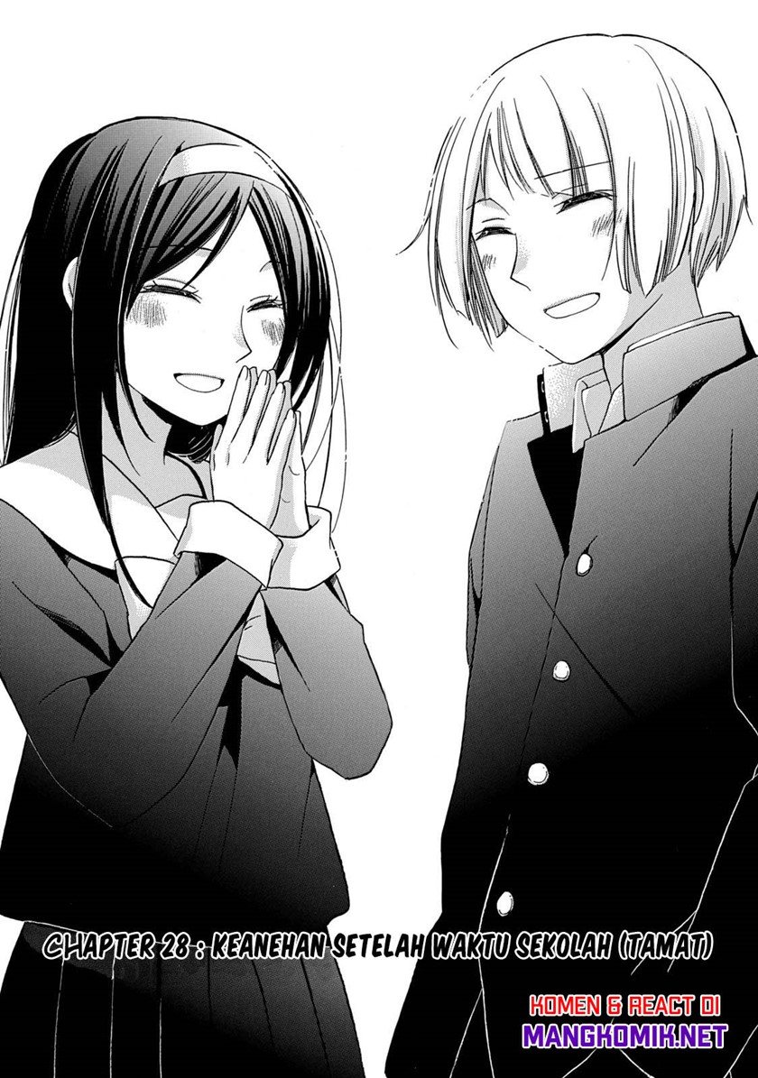 Hanazono and Kazoe’s Bizzare After School Rendezvous Chapter 28 End